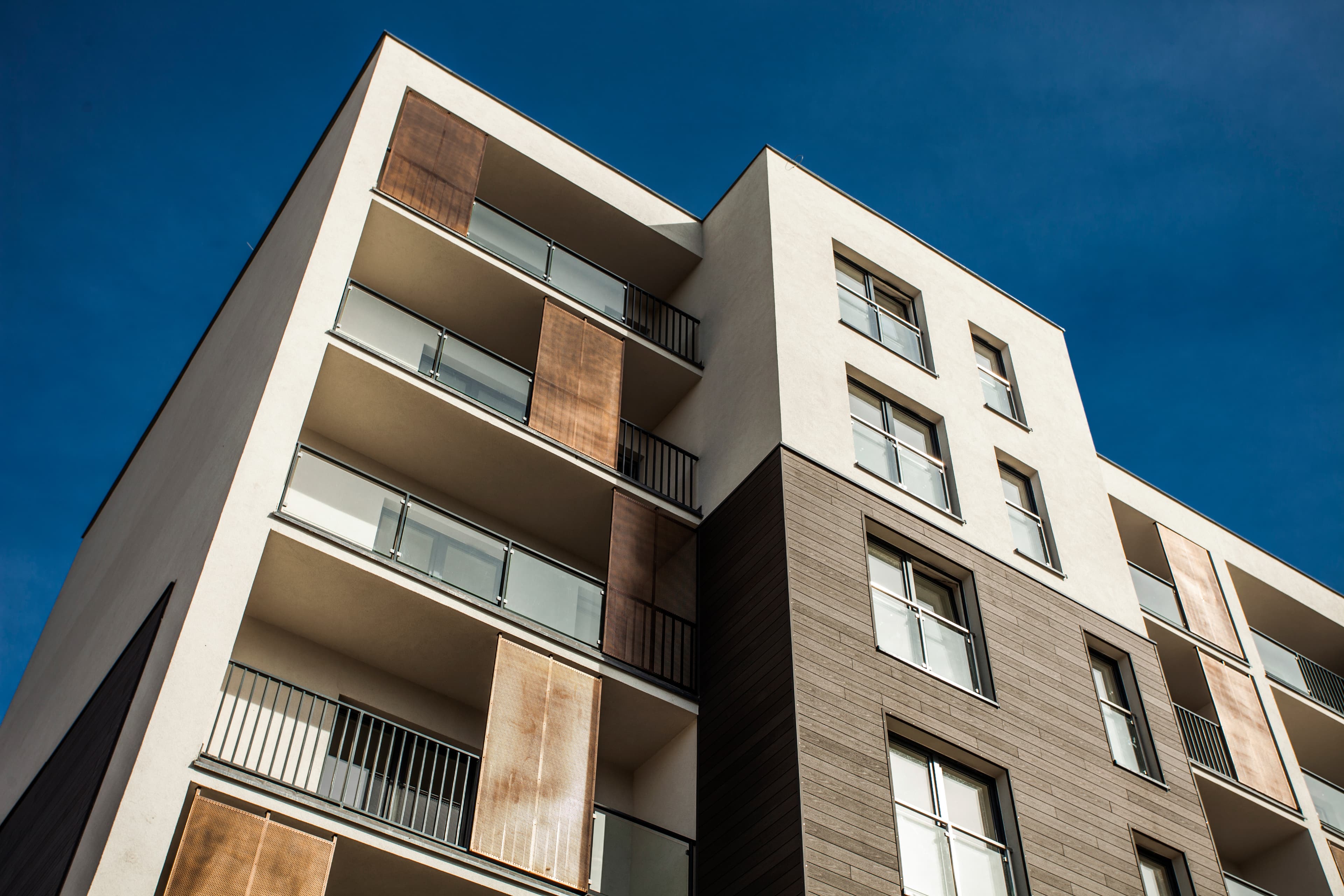 Ambient multifamily apartment building